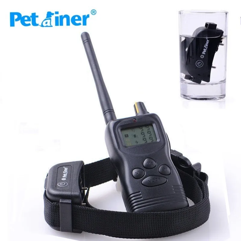 Ошейник для дрессировки домашних питомцев 1000 м|remote shock collar|pet dog training collarpet |