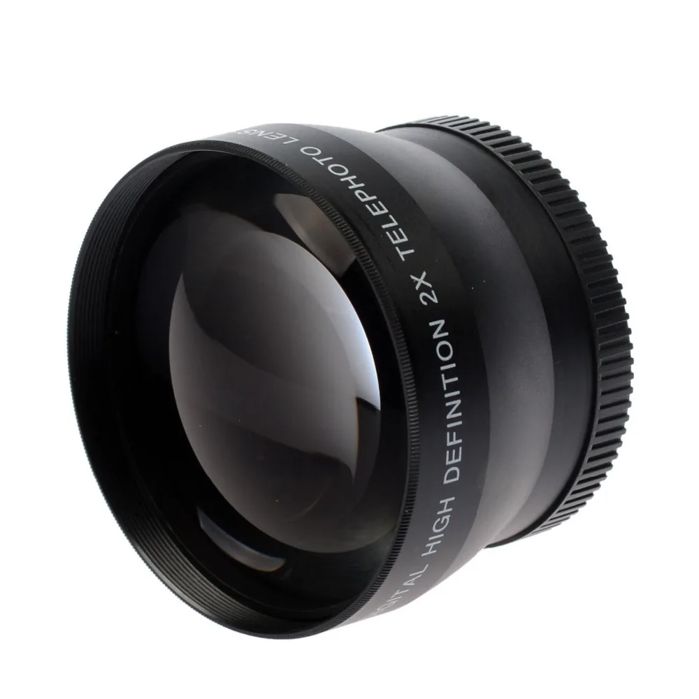 LimitX УФ фильтр 52 мм с 2X Увеличение телеобъектив для камеры Nikon D3000 D3100 D3200 D3300 D5000 D5100