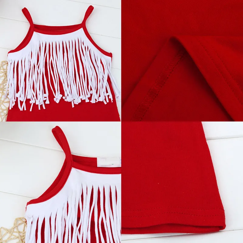 Одинаковая одежда для мамы и дочки длинное платье без рукавов с кисточками