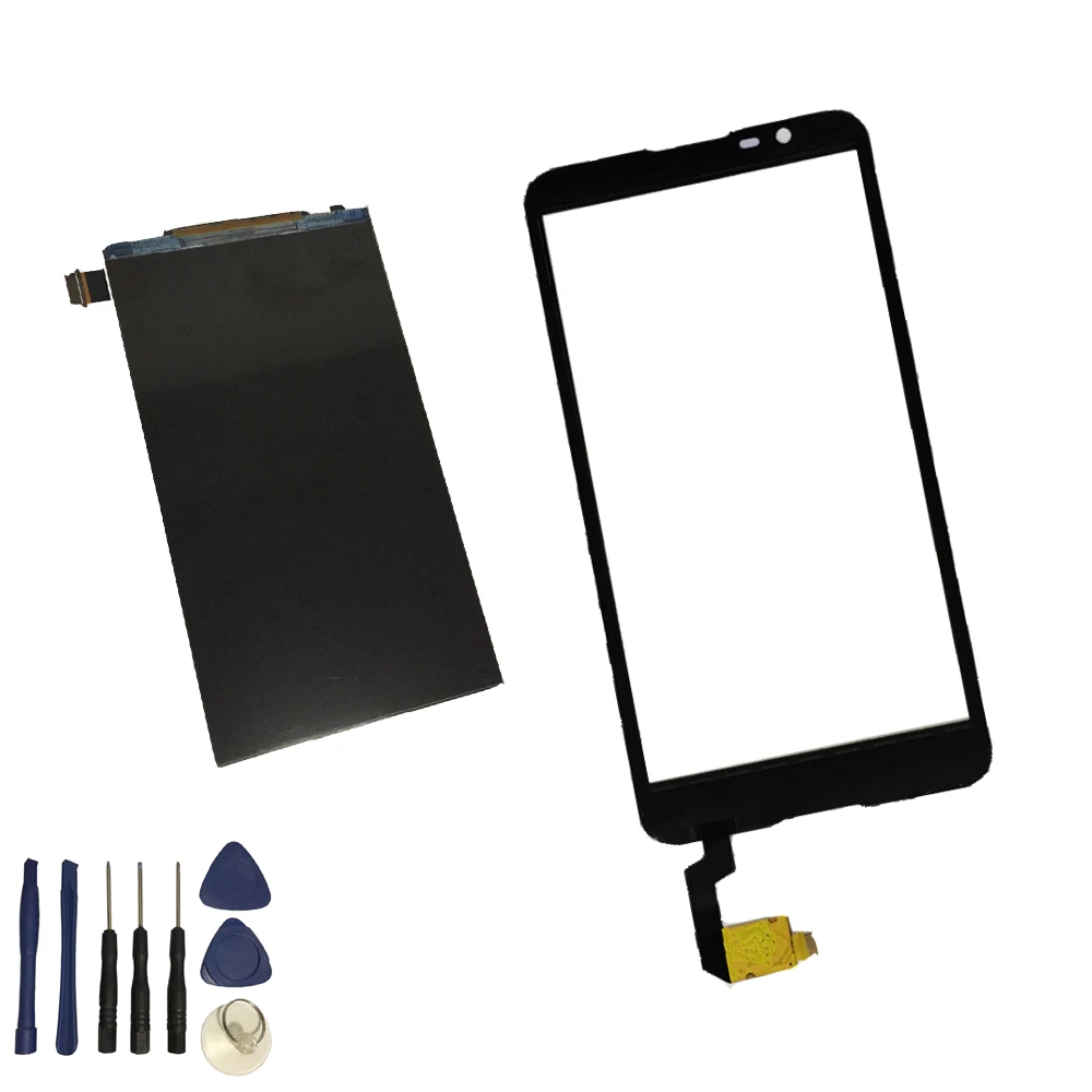 Для sony Xperia E4 E2104 E2105 E2115 E2124 черный/белый сенсорный экран панель дигитайзер+ ЖК-дисплей монитор модуль+ Бесплатные инструменты