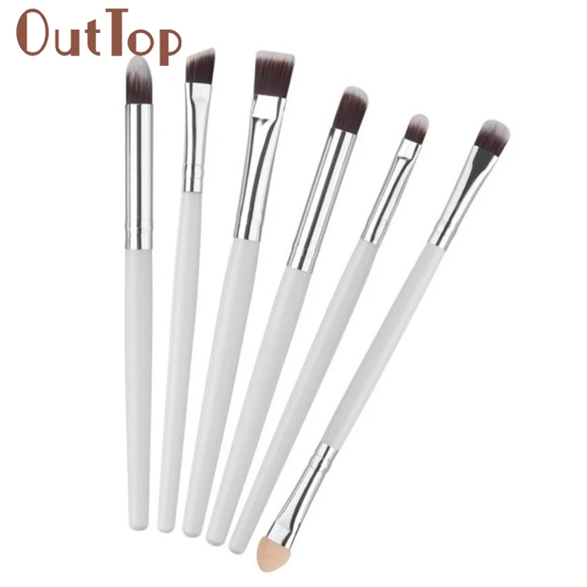 Женская Косметическая Кисть для макияжа 6 шт. кисть теней губ | Красота и здоровье