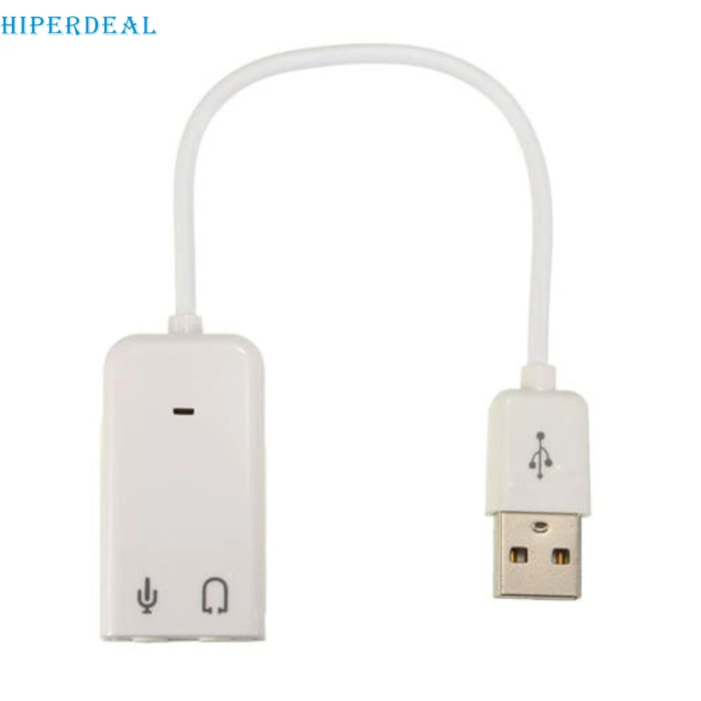 HIPERDEAL внешний Виртуальный USB 2 0 7 1 канальный конвертер стерео звуковая карта аудио