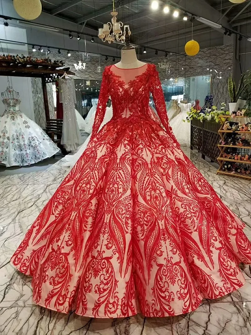 2018 горячая Распродажа бальное платье из тафты длиной до пола свадебное с круглым