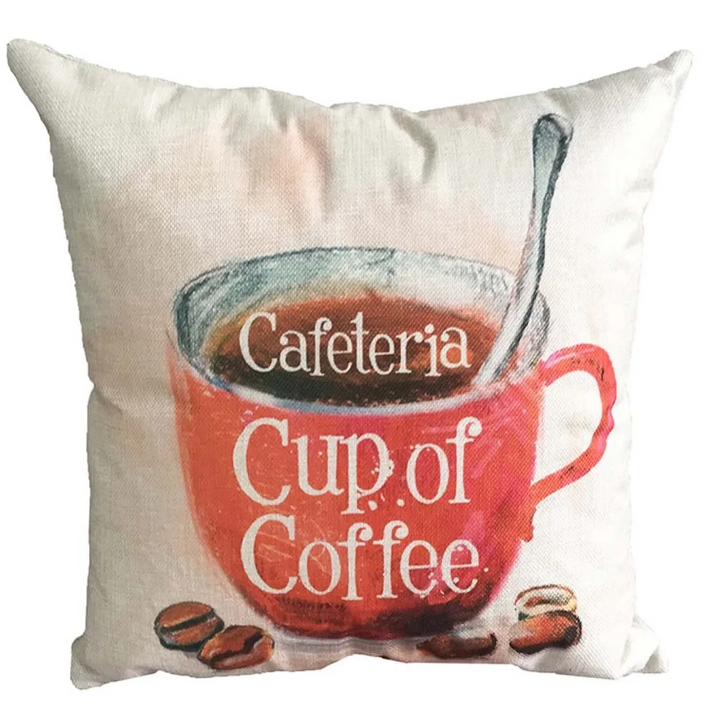 Meijuner наволочка для подушки образец хлопок и лен отдыха кофе кофейной вечеринки