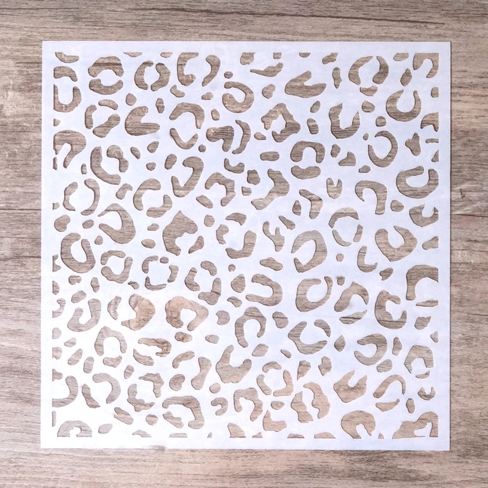 13 см цветочный лист DIY Рисунок трафарет для фотоальбома декоративные тисненые