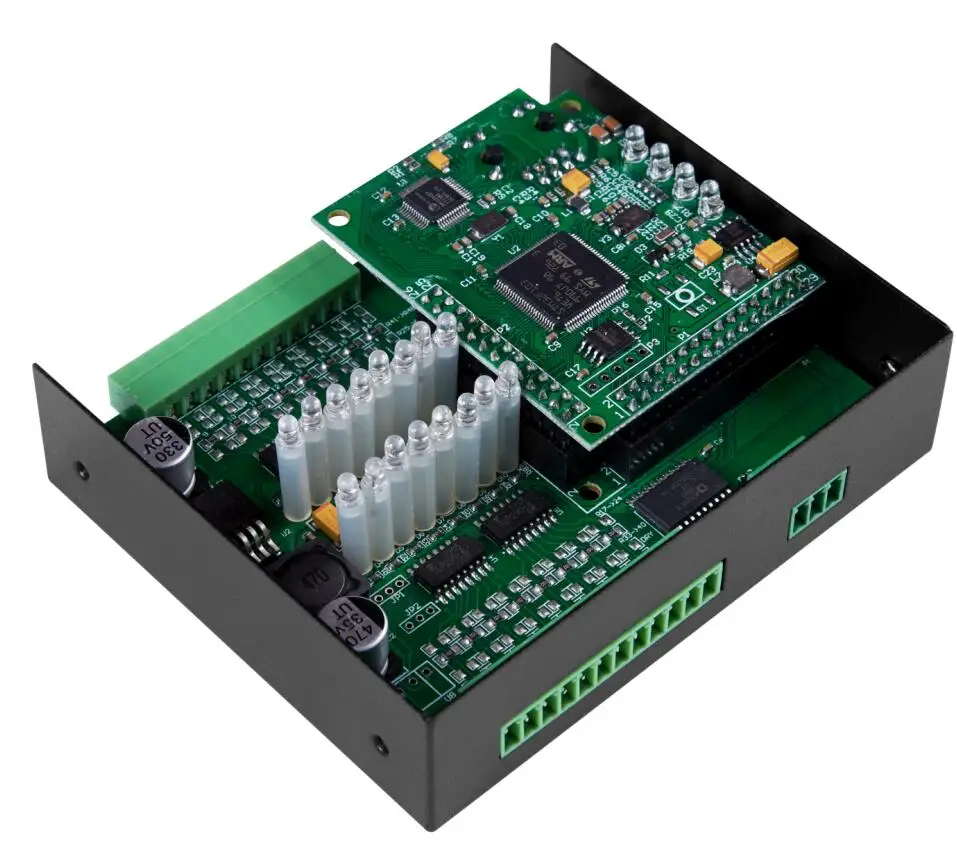 Modbus RTU дистанционного IO с высокоточным модулем регистрирующий модуль 16DIN высокое Скорость счетчик импульсов M410