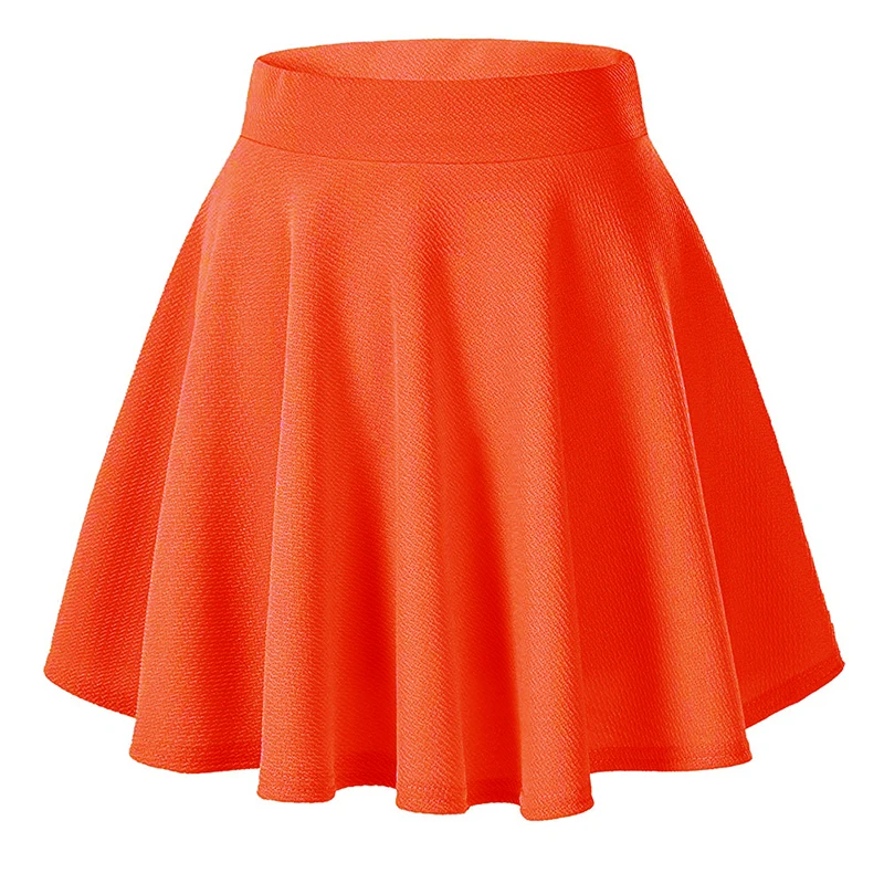 

Woman Skirts Four Seasons Universal Fashion Anti-Light High Waist Fluffy Pleated Female Skirt