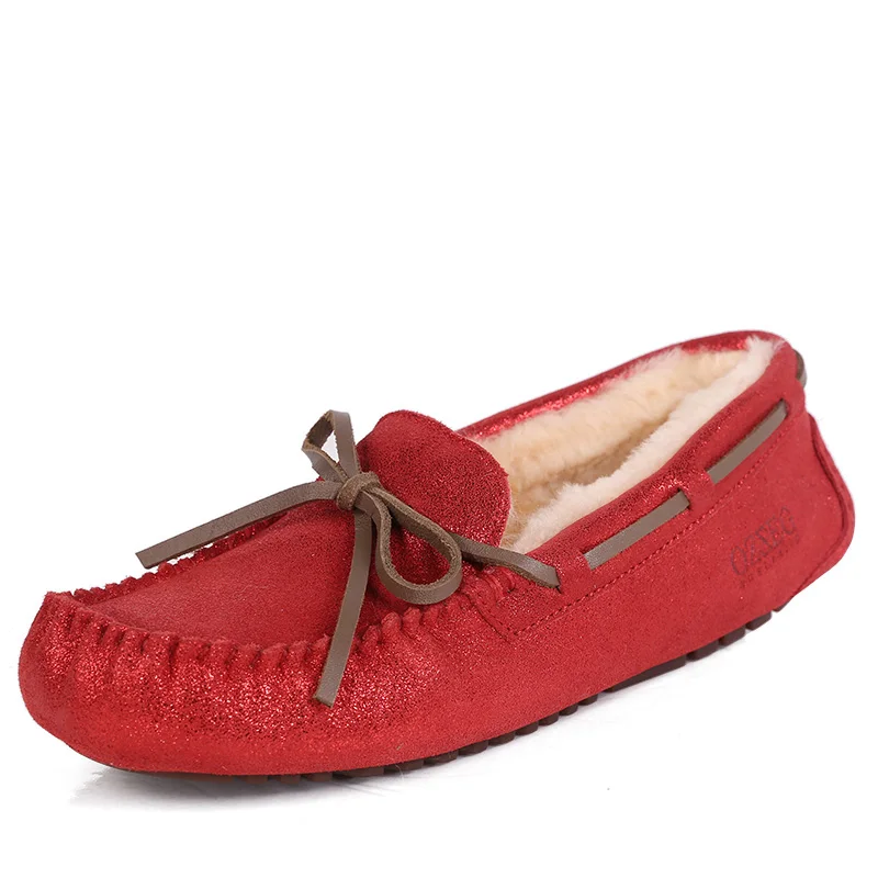 Лидер продаж новая Брендовая женская обувь Мягкая шерстяная меховая подкладка
