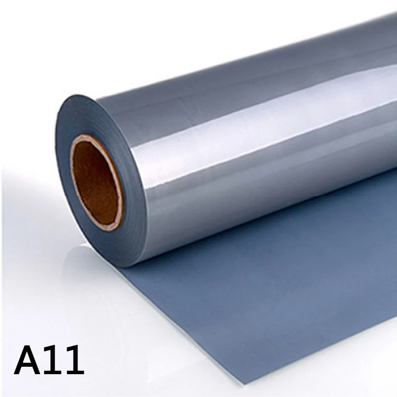 Silver gray На 20 ''теплопередача Винил ПВХ футболка ткань дизайн железа горячая печать винил - Цвет: Silver gray