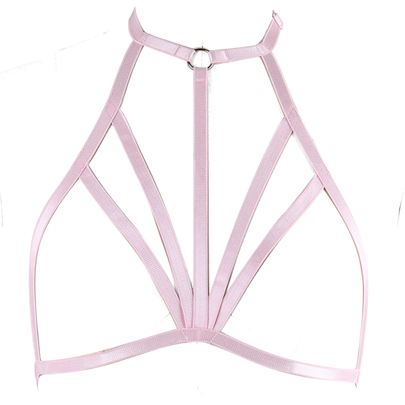 Жгут бюстгальтер сексуальный нагрудный ремень для крепления на Bralette розовый