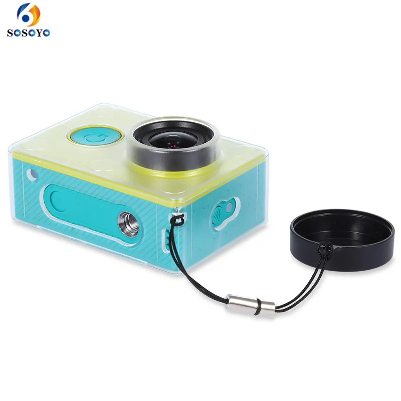 

Прозрачный защитный чехол для камеры ультратонкий водонепроницаемый чехол с крышкой для объектива для Xiaomi Yi 1 Аксессуары для экшн-камеры