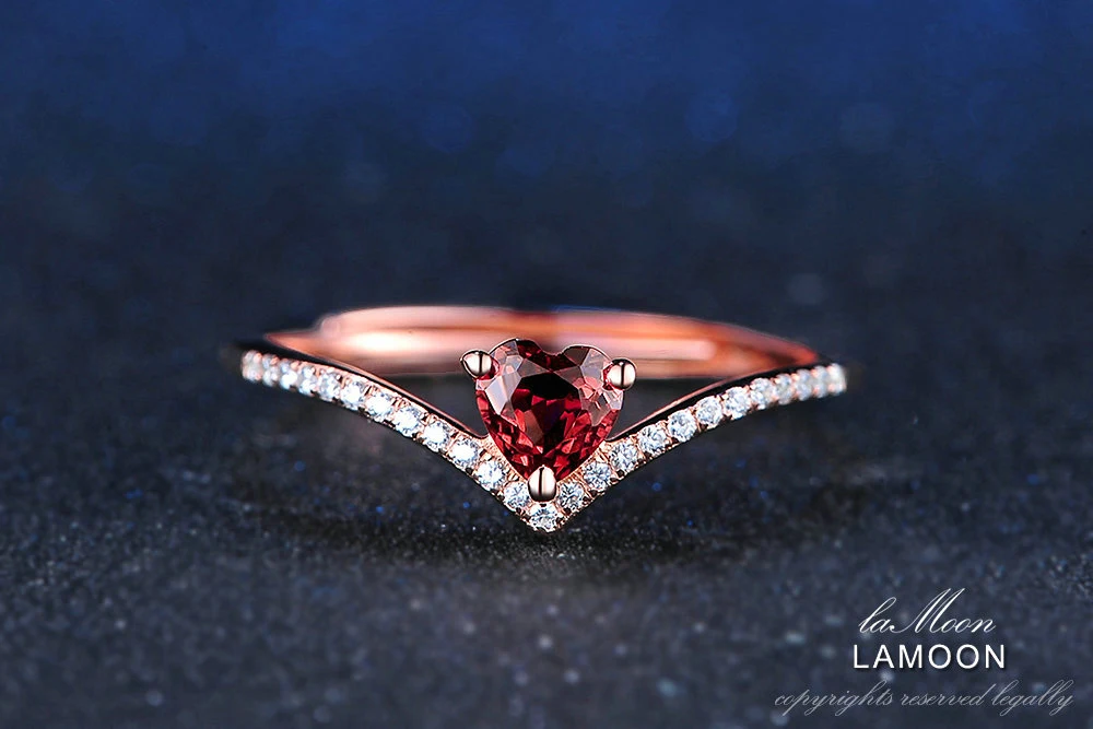 Женский ювелирный набор из стерлингового серебра 925 пробы в форме сердца с