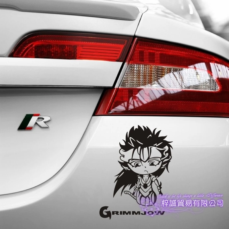 BLEACH Grimmjow Автомобильные Наклейки на стены Стикеры мультфильм вентиляторы