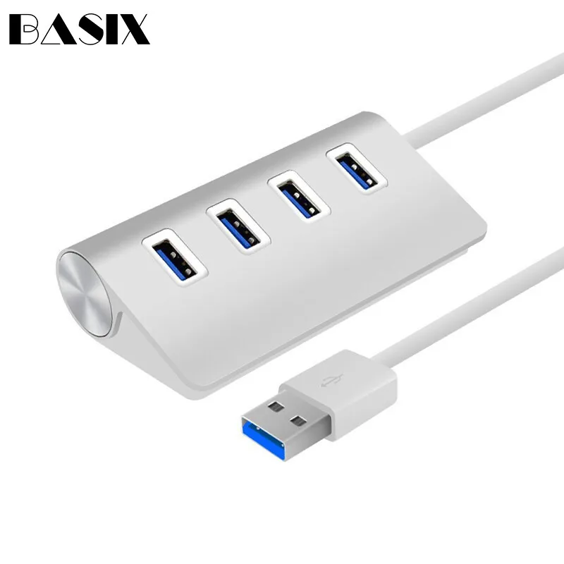 Basix Usb концентратор 3 0 4 порта USB сплиттер адаптер с высокой скоростью 5 Гбит/с