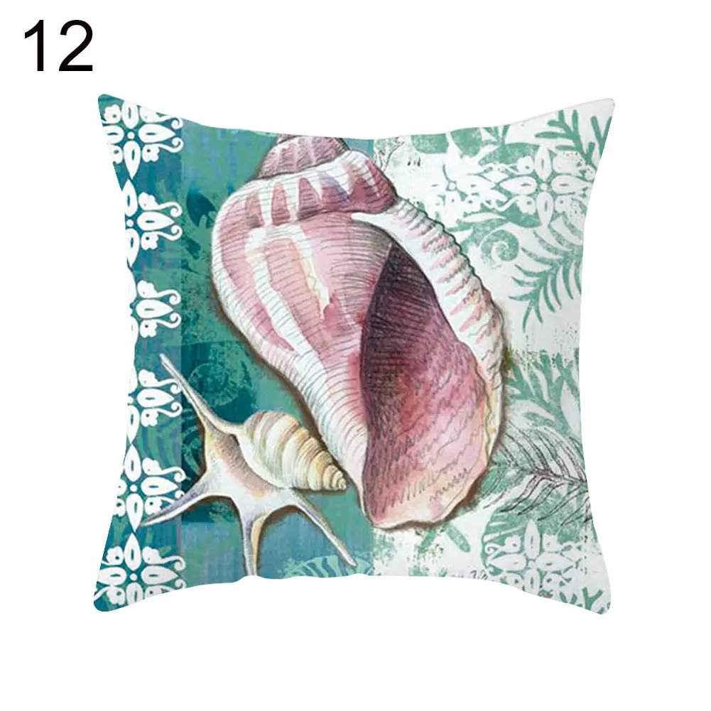 40 # Морской стиль наволочка для подушки Черепаха Морская звезда раковина мягкая