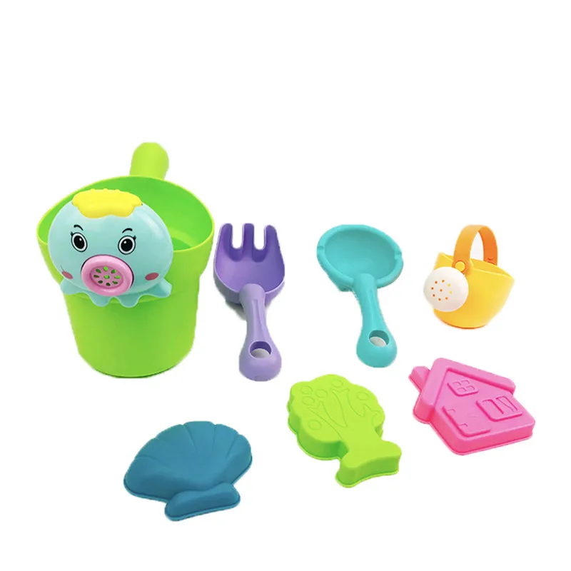 Детские пляжные игрушки мягкая пластиковая лопата инструмент для скакания песка