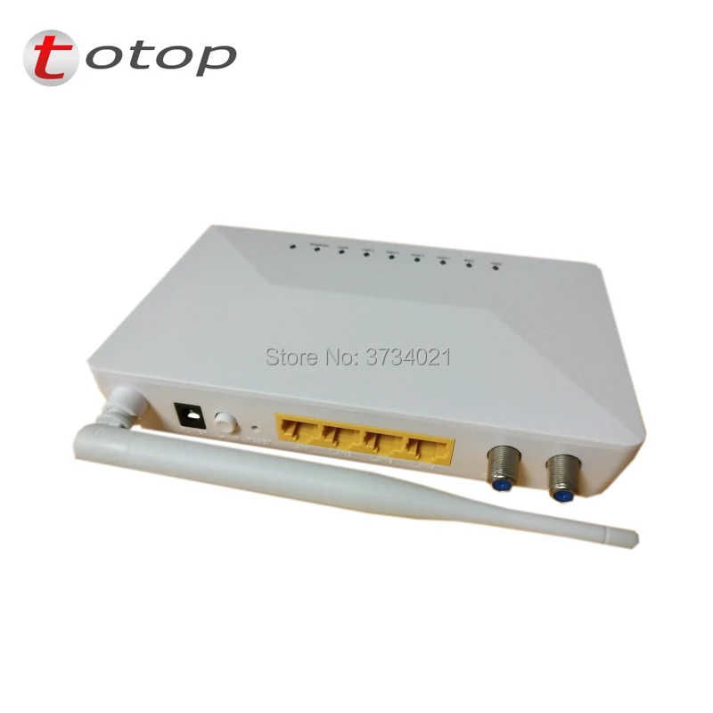 EOC раб MSS5004W модем с 1 * ТВ + CA 4 10/100 м RJ45 порты и разъёмы 300 Мбит/с Скорость Wi-Fi Порты |