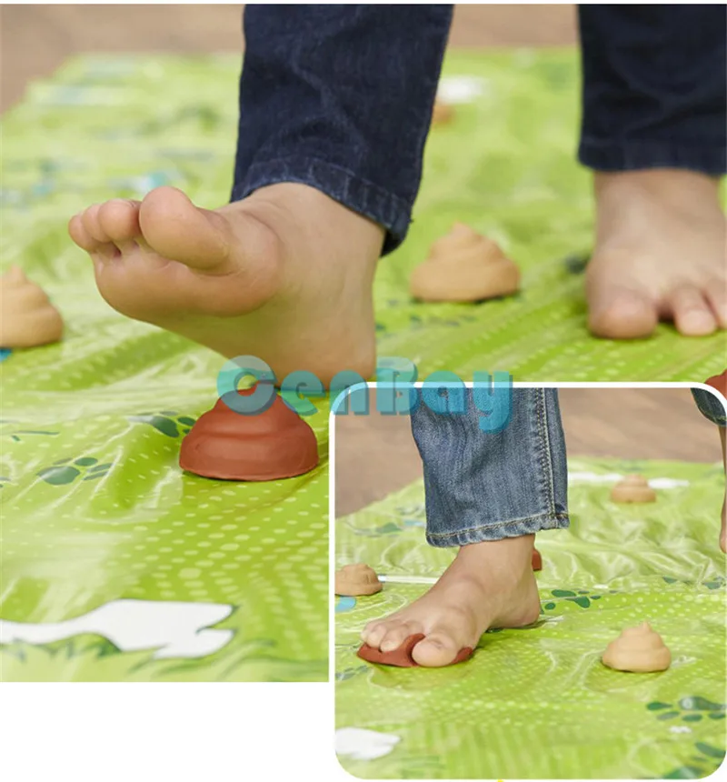 Забавная Семейная Игра Don't Step In It для родителей и детей интерактивные игрушки с