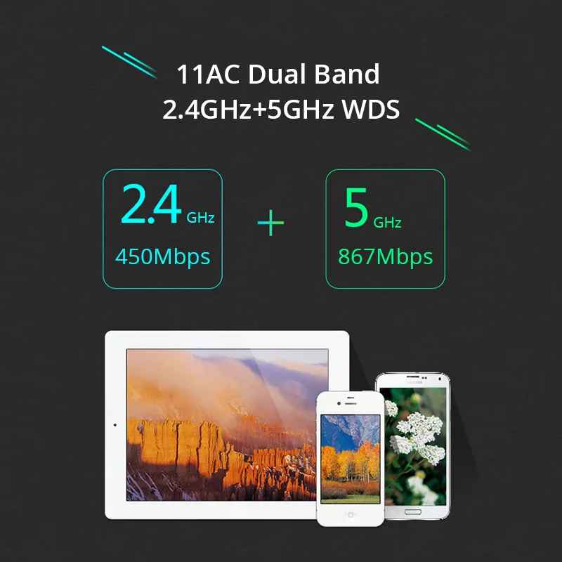 TP LINK Беспроводной Wi Fi маршрутизатор AC TL WDR6500 ретранслятор 1300 Мбит/с 2 4 ГГц + 5