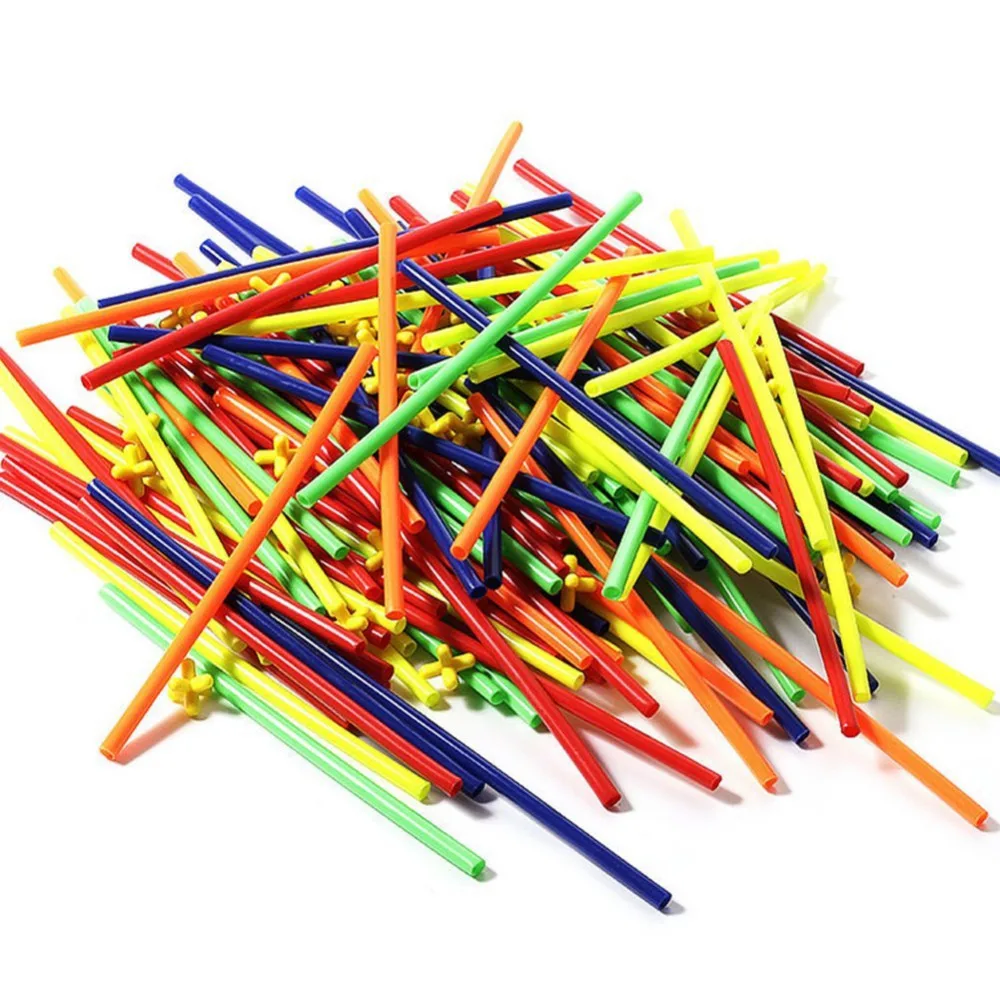 100 шт собранные строительные блоки игрушки для детей развивающие красочные