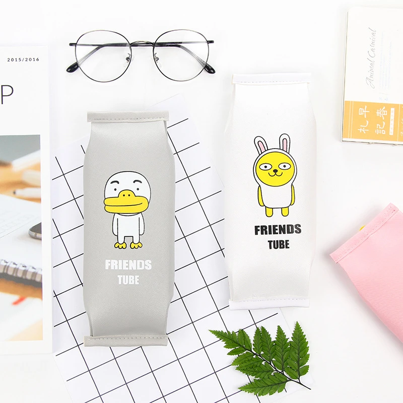 DL Creative snacks pencil bag stationery box simple and small fresh cute students | Канцтовары для офиса и дома