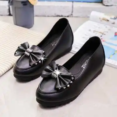 Весна Новый Лук Женщины Мода Обувь Матери Мягкая Работа Удобные Ботинки Женщин