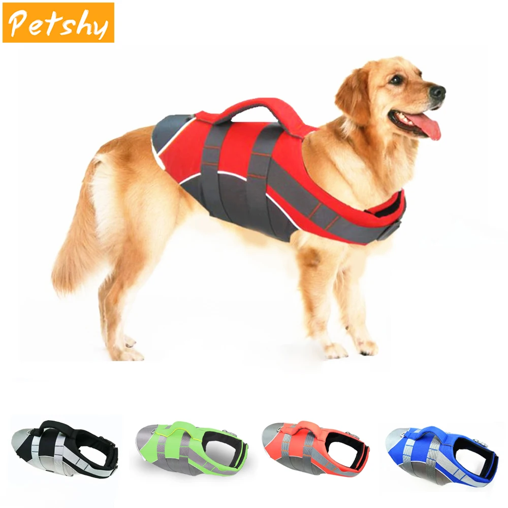 Спасательный жилет Petshy для собак светоотражающая летняя уличная одежда плавания