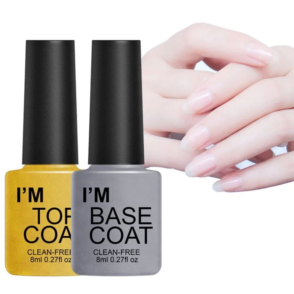 8 мл Лак Гель лак для ногтей поверхностный замачиваемый базовый слой УФ