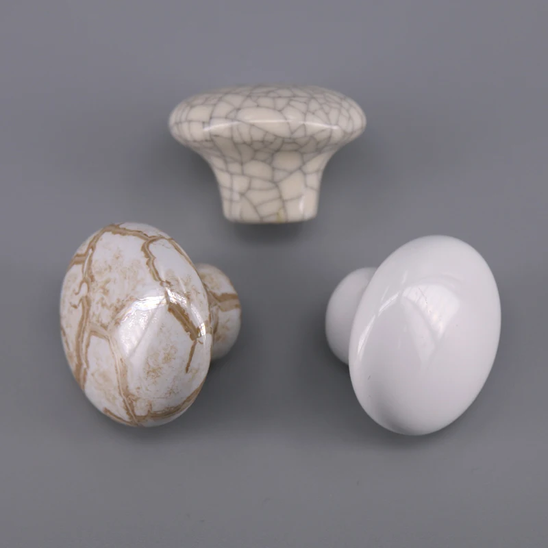 1 шт. круглые керамические ручки для дверей шкафов ящиков сундуков декоративных