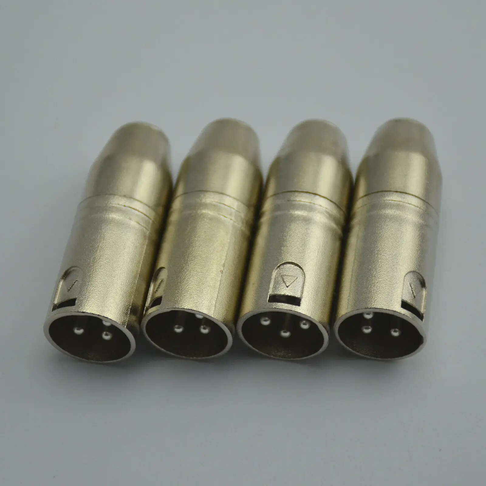 4 шт. 3 pin XLR кабель для мужчин Mini Мужской Для микрофонного адаптера SA3X767 |
