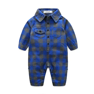 HY280-Blue Kimocat/Одежда для новорожденных мальчиков и девочек; детские комбинезоны с длинными рукавами; Одежда для Хэллоуина; Детский комбинезон для малышей - Цвет: HY280-Blue