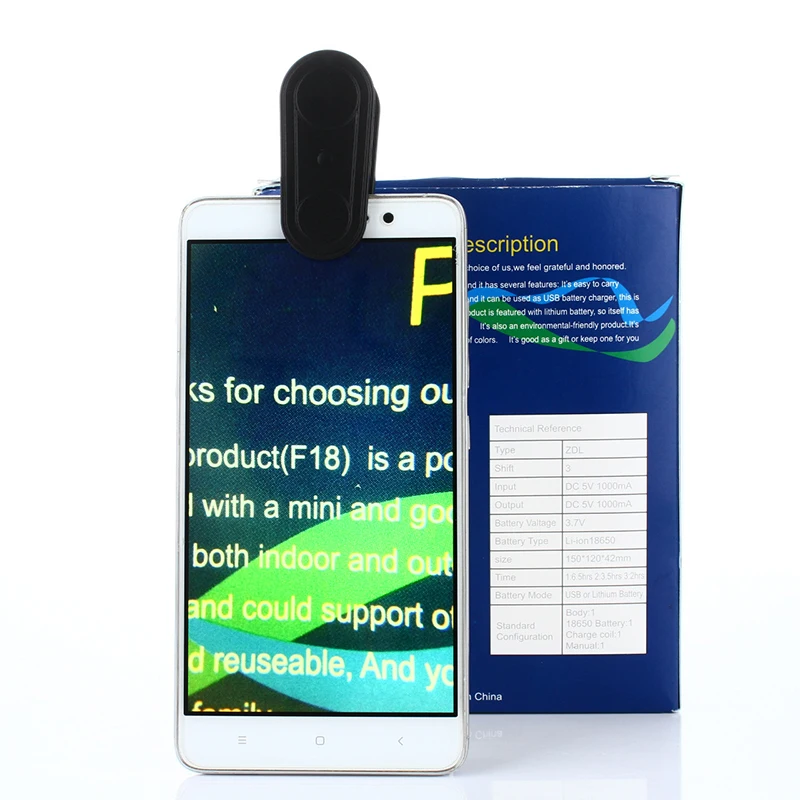 1 шт. 2017 Горячая Распродажа HD универсальная 18X Макросъемка Mircoscope объектив без