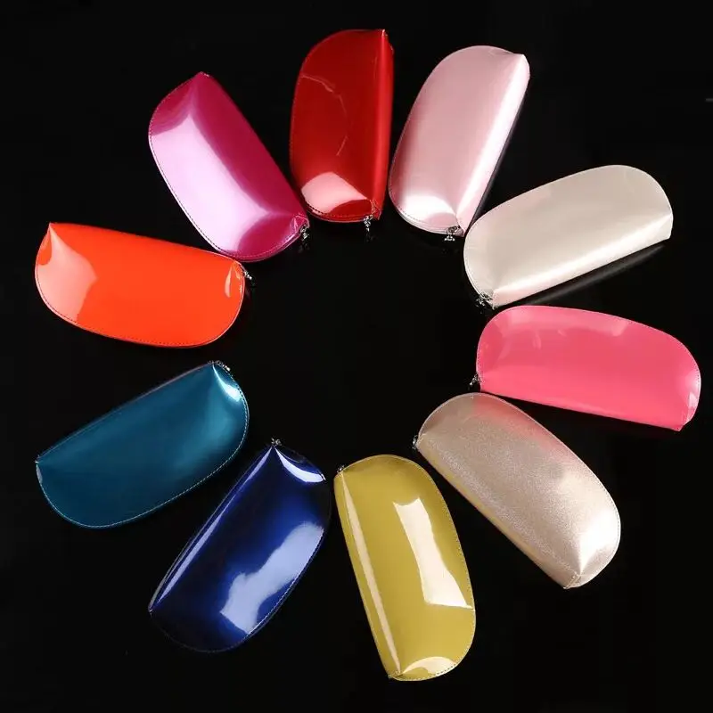 Женский тонкий кошелек карамельных цветов женский клатч из искусственной кожи