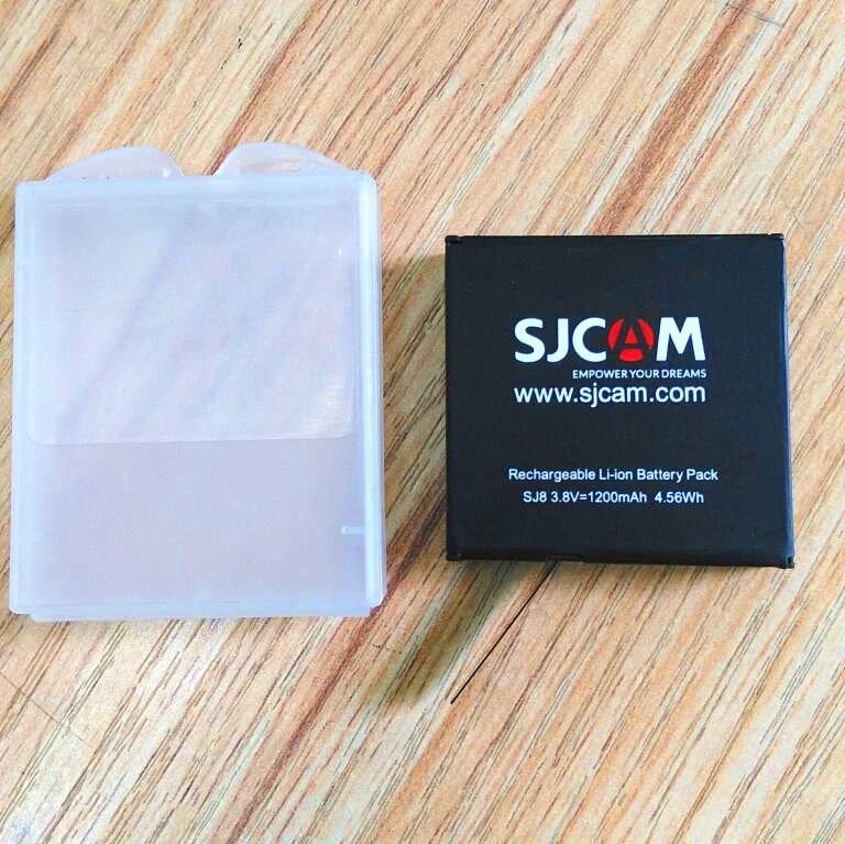 SJCAM SJ8 серия 1200 мАч Зарядное устройство двойной зарядное устройство/чехол для SJ8 Pro/SJ8 Plus/SJ8 Air Actioin аксессуары для камеры