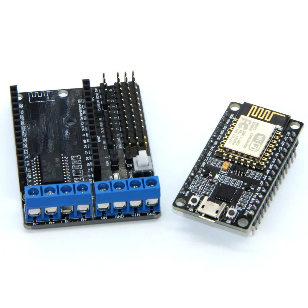 Макетный комплект для NodeMCU + Щит двигателя esp wifi esp8266 esp-12e 12e набор самостоятельной