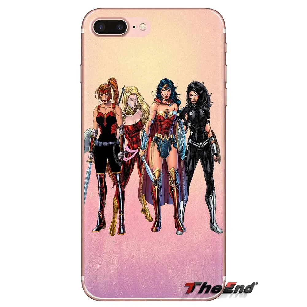 Чехол из ТПУ для Samsung Galaxy J1 J2 J3 J4 J5 J6 J7 J8 Plus 2018 Prime 2015 2016 2017 Justice League Wonder Woman Diana Prince |