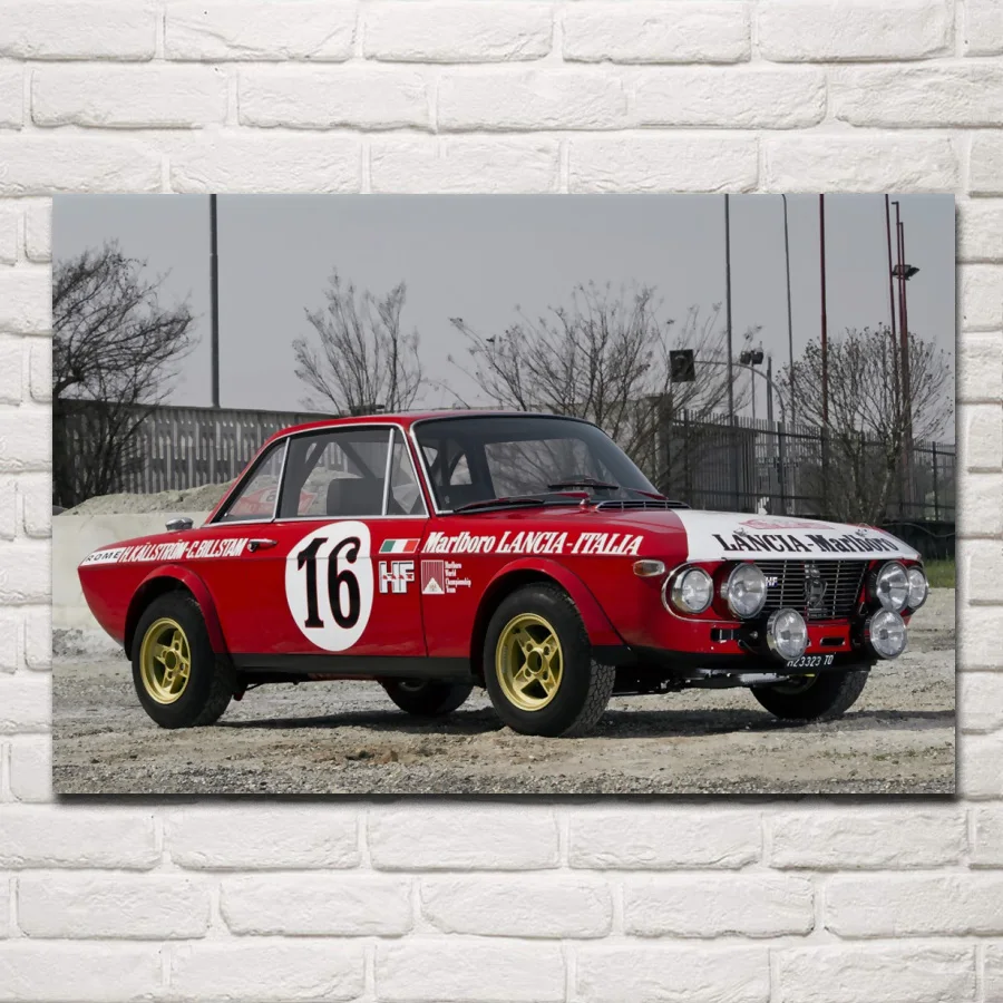 Coupe 1600HF гонка ралли гоночный итальянский автомобиль фотография украшение для