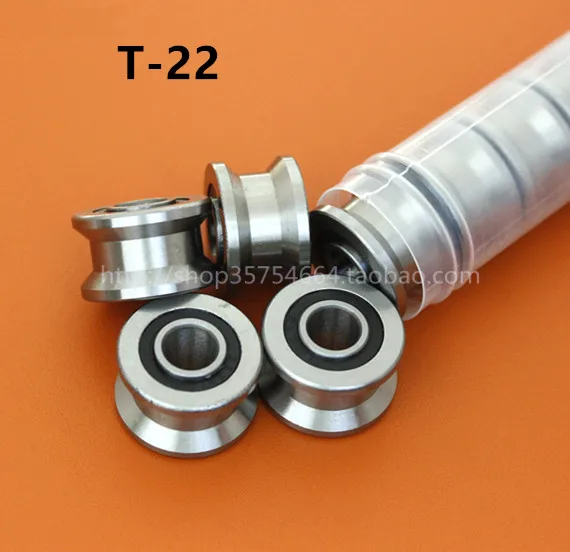 100 шт./лот ABEC-5 T22 8 мм V плоский роликовый подшипник TU22 8x22 5x14 5x13 5 | Обустройство дома