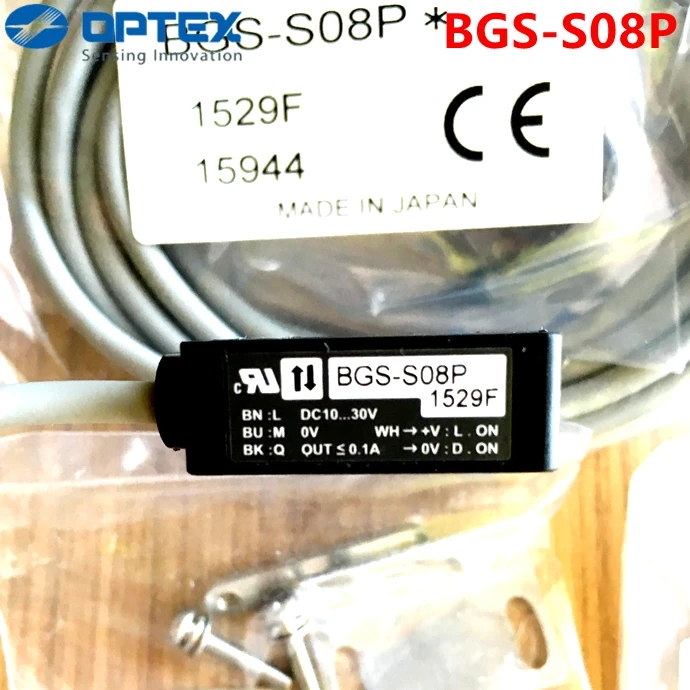 

OPTEX Photoelectric Switch BGS-S08N BGS-S08P Brand new original