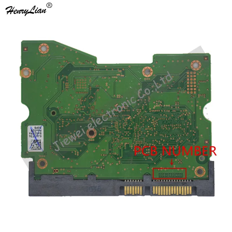Для HUS726040ALE614 HDD PCB/логическая плата/номер платы: 006 0A90446 наклейки: 0J43734|for hdd|board boardpcb