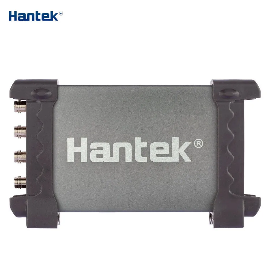 Hantek автомобильный осциллограф 6204BE 4 канала 200 МГц Портативный Осциллограф USB