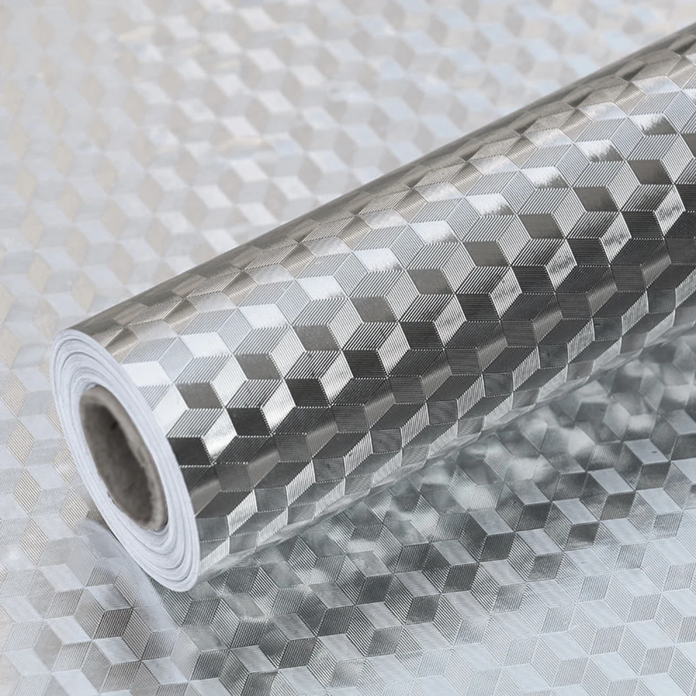 Самоклеящаяся алюминиевая фольга HILIFE маслостойкая высокотемпературная