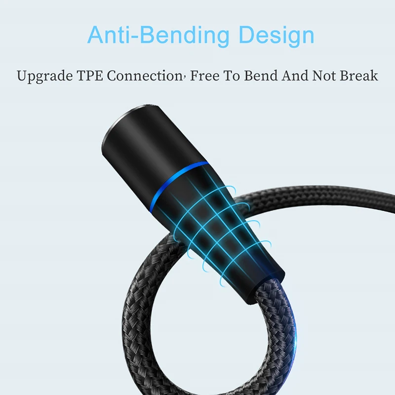 Магнитный кабель Micro USB Тип C адаптер зарядное устройство Быстрая зарядка для iPhone X