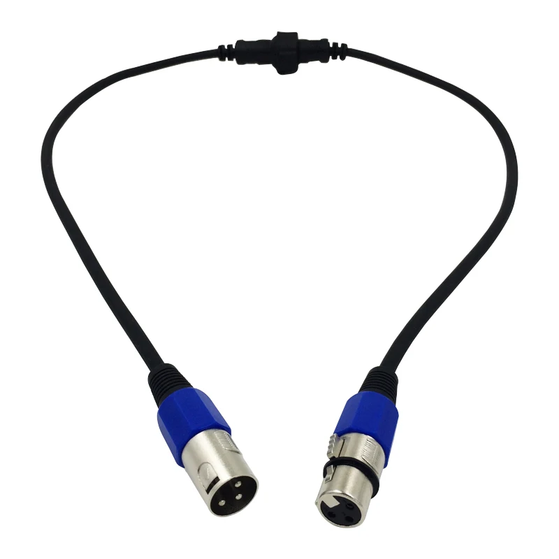 Songxu 2 м Длина 3 контактный подключение сигнала DMX кабель XLR соединения DMX512 Свет