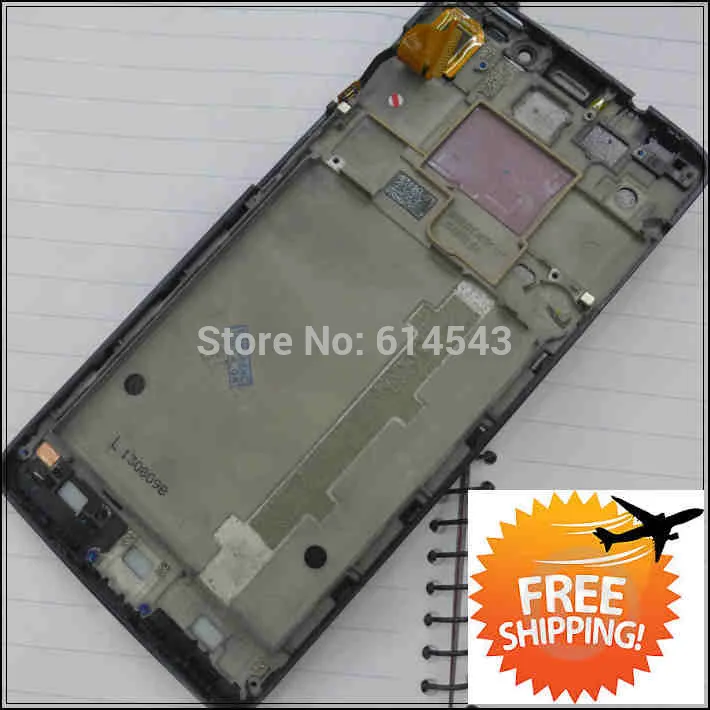 ЖК-дисплей + дигитайзер сенсорный экран в сборе рамка для Alcatel One touch Idol X OT6040 6040 6040D