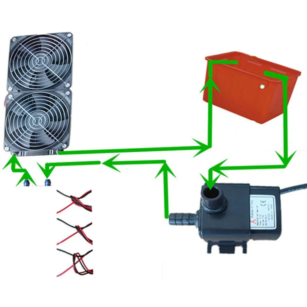 2021 Новый 1 предмет Diy 120w Tec полупроводник Пельтье холодильник водяного охлаждения