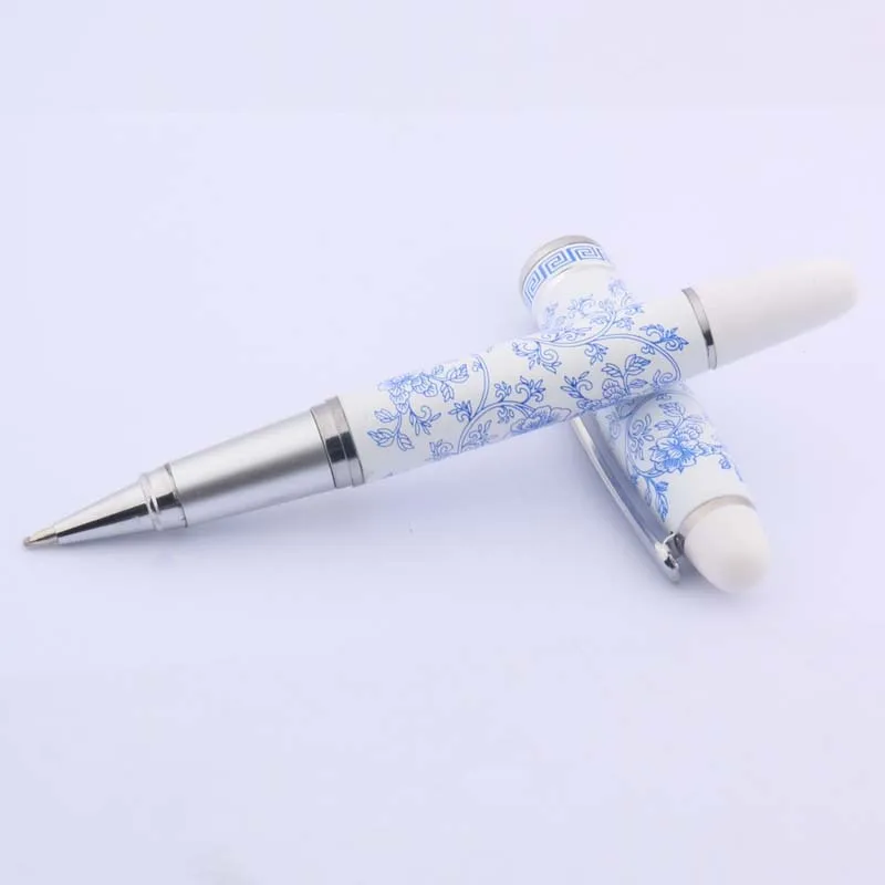Новинка шариковая ручка с китайским синим и белым фарфоровым узором|rollerball pen|pattern