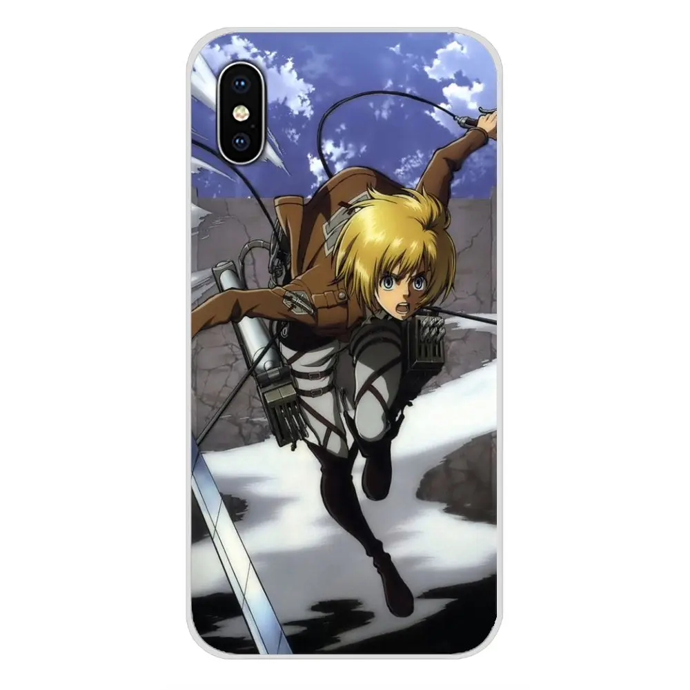 Attack On Titan mikasa For Xiaomi Redmi 4A S2 Note 3 3S 4 4X 5 Plus 6 7 6A Pro Pocophone F1 Accessories Phone Cases Covers | Мобильные