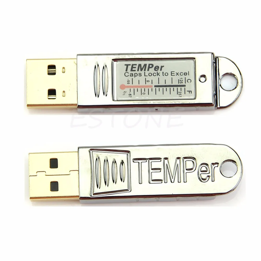 USB термометр Сенсор Температура регистратор данных тестер для портативных ПК
