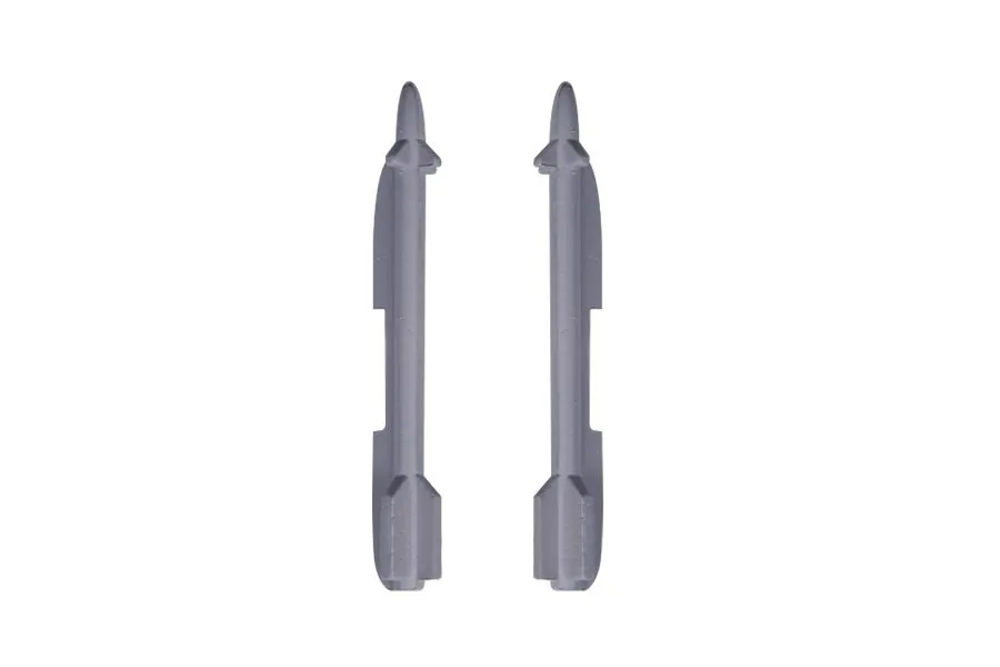 F18 Missle-1 FMS 64 мм F15 F16 F18 F35 V2 запчасти воздуховод вентилятор EDF реактивный двигатель ESC сервопривод клобук шасси навес RC самолет модель Запчасти - Цвет: F18 Missle-1